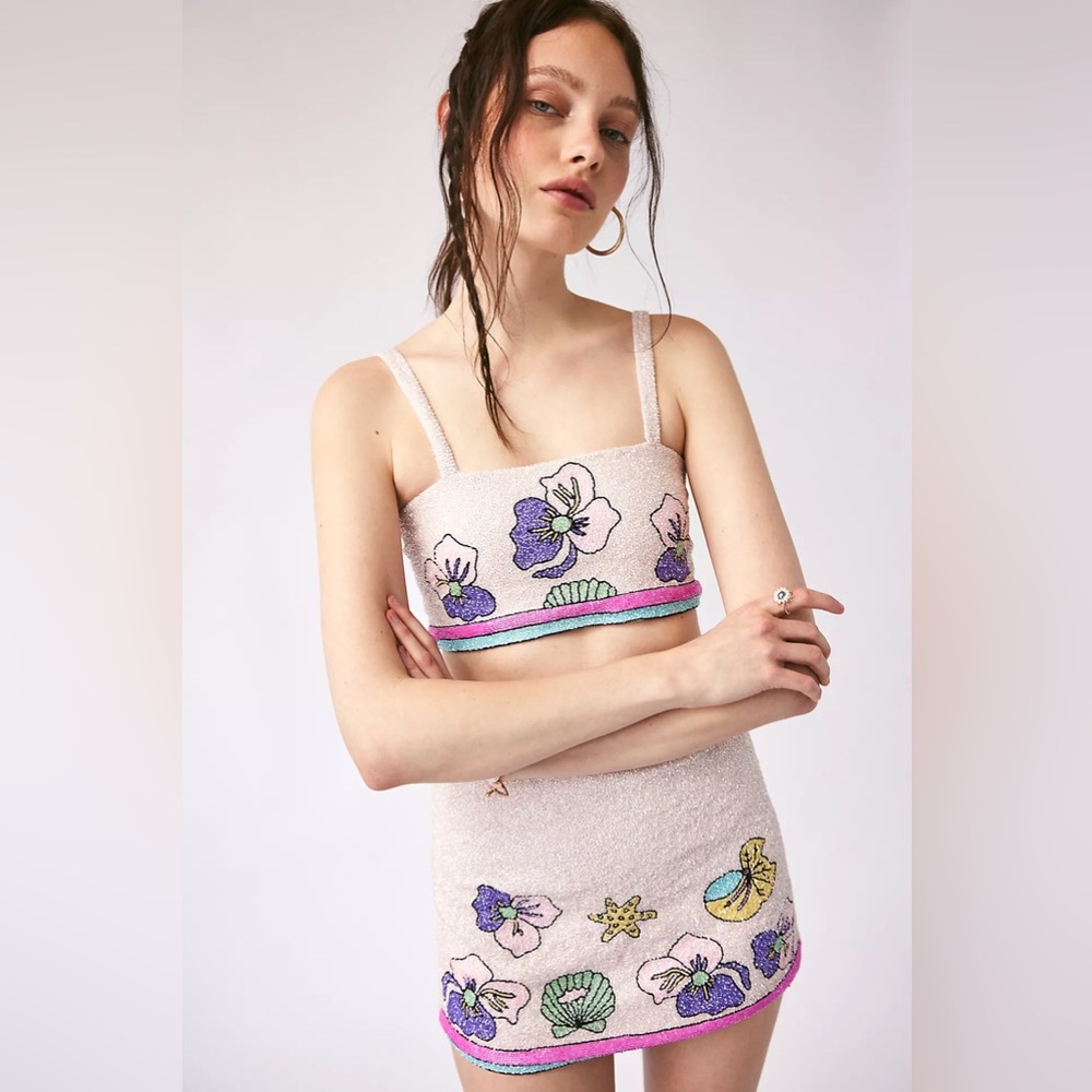 BRAND NEW WITH TAGS - OCEANUS Tallulah Co-Ord Set